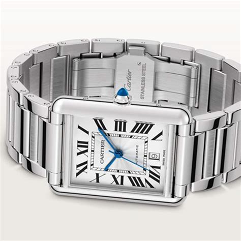 cartier solo automatic|cartier tank must extra large.